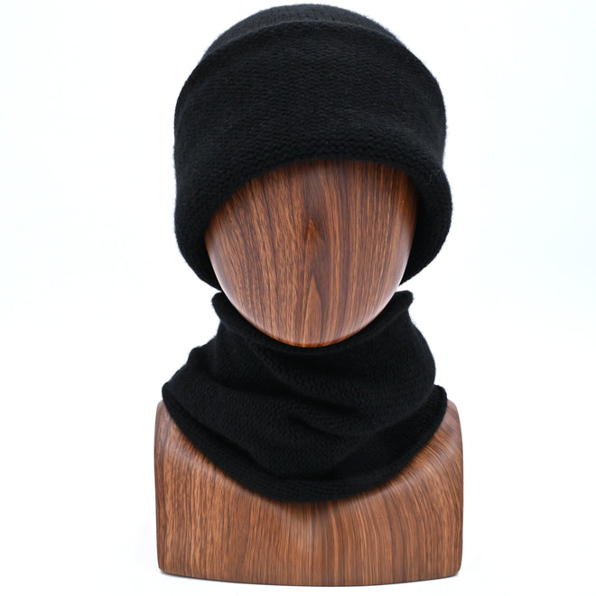 Andes Pashm Beanie + Cowl Combo