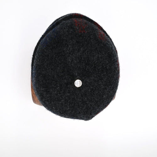 Mannequin with a RGB Felted Tri-Stripe Toque. Top