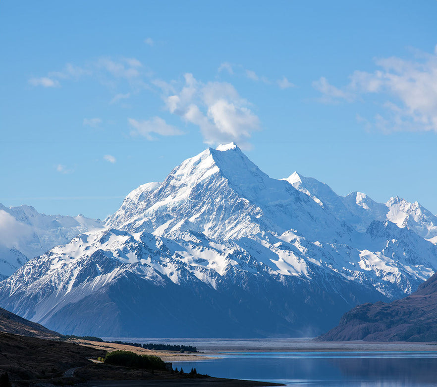 Aoraki/Mt Cook is New Zealand's highest peak. Located in Southern Alps and at 3,724 meters it is the stunning peak and challenging climb for mountaineers