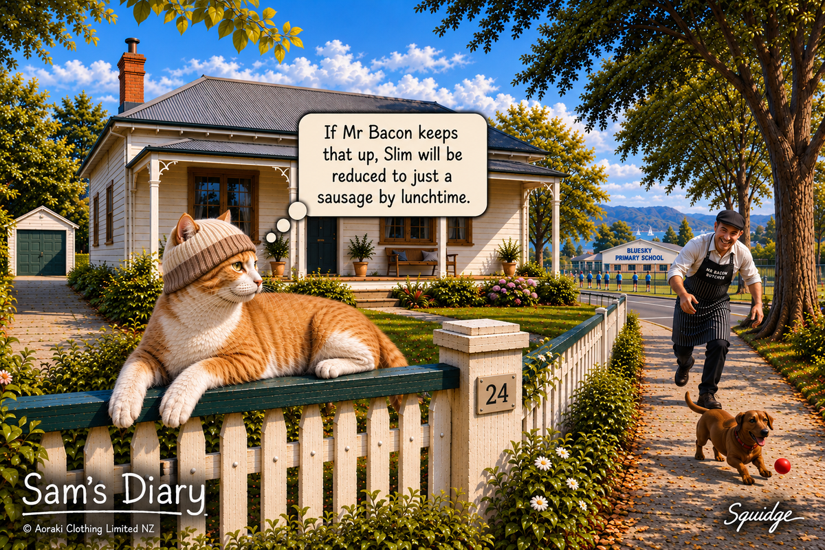 Sam’s Diary #1 – Mr Bacon & Slim